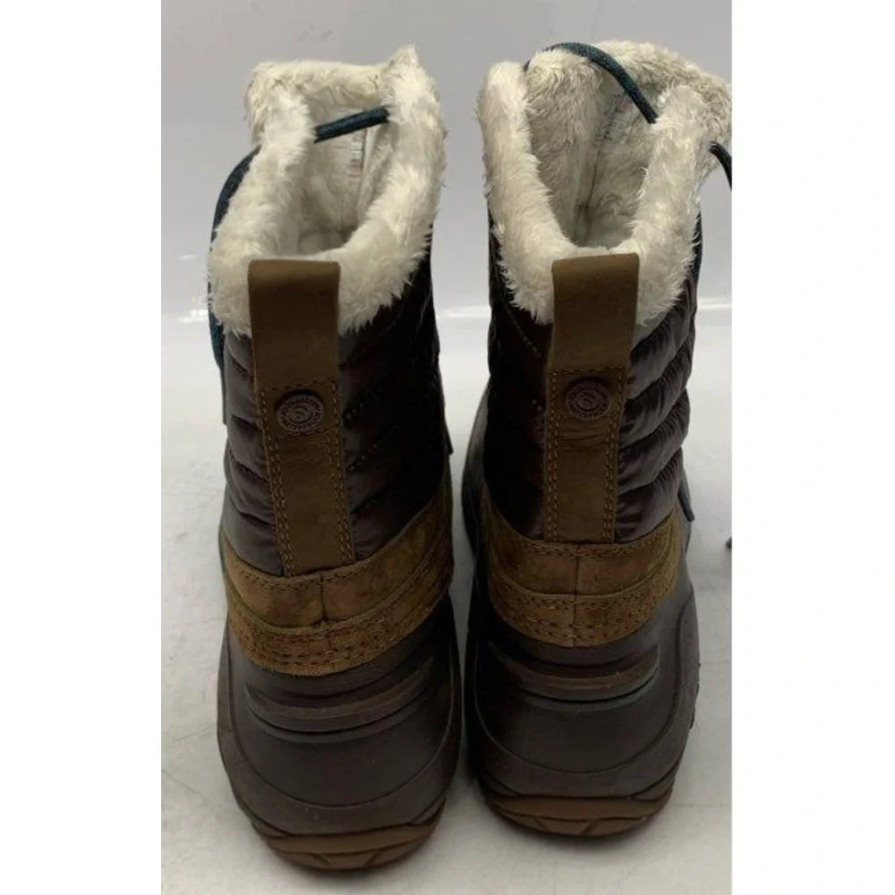 THE NORTH FACE Women's Shellista II Mid Waterproof Winter Boots Brown Size 9